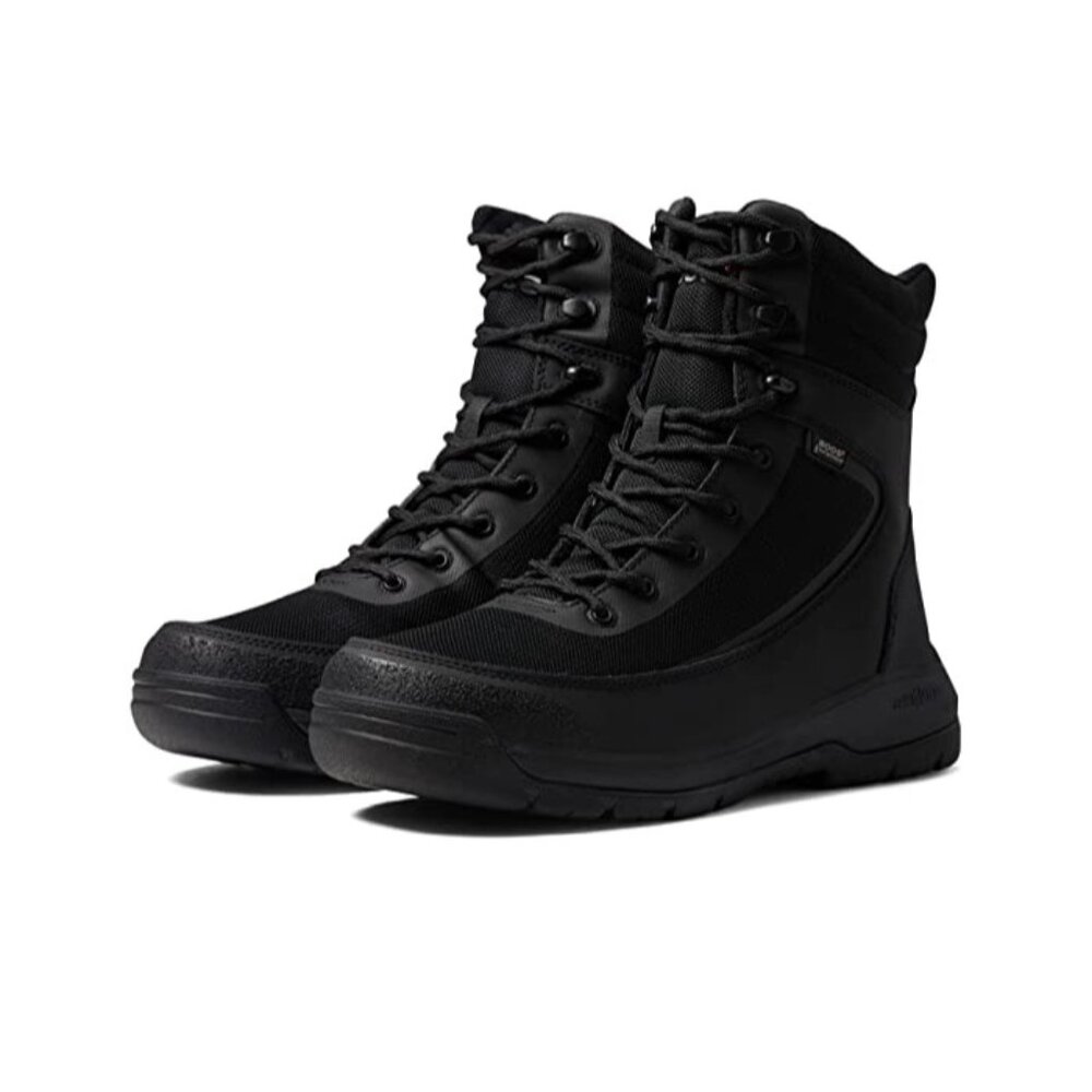 Bogs Shale 8 Men's Glacial Grip WP Shoes Black Size 14 NEW